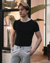 Homme - T-shirt Anti-Transpiration-fibershirts-fr color__noir+neck__col rond