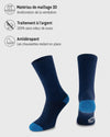 Chaussettes fil d'argent - Hommes et femmes - color__haute - bleu marine